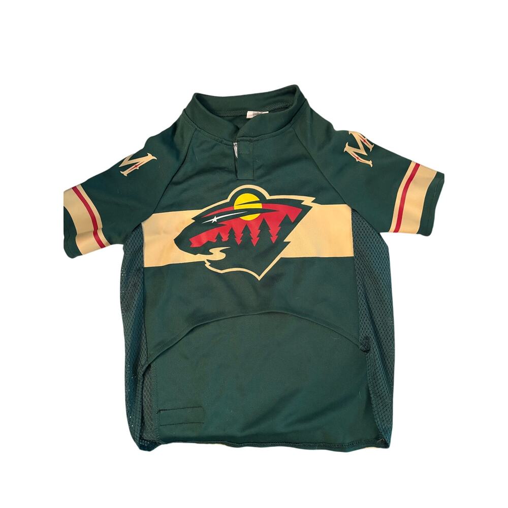 NHL Minnesota Wild dog jersey
